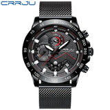 Chronograph Male Satianless Steel Wristwatch Relogio Masculino