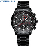 Chronograph Male Satianless Steel Wristwatch Relogio Masculino