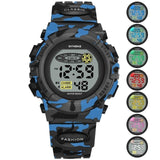 SYNOKE Sports Military Kids Digital Watches